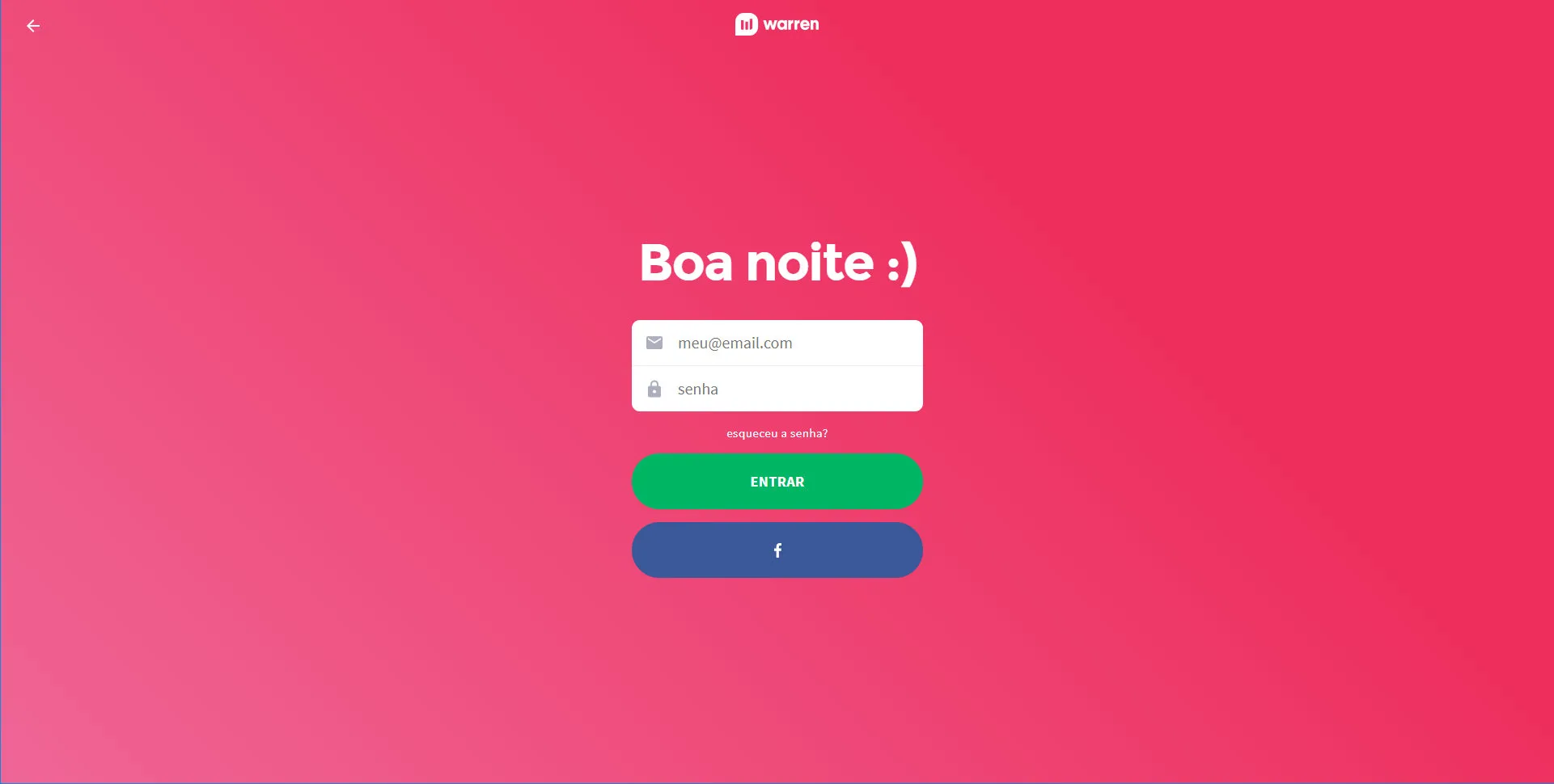 Login used to have customized welcome messages, such as "good evening" or "good morning", bringing personality and proximity to the user.
